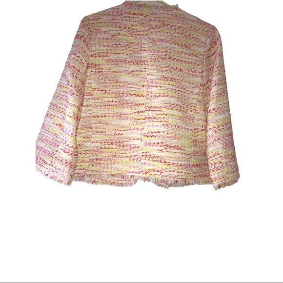 Kate spade New York Tweed Open Front Blazer Jacket, Size 10 - Picture 9 of 15